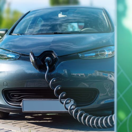 Charging electric car